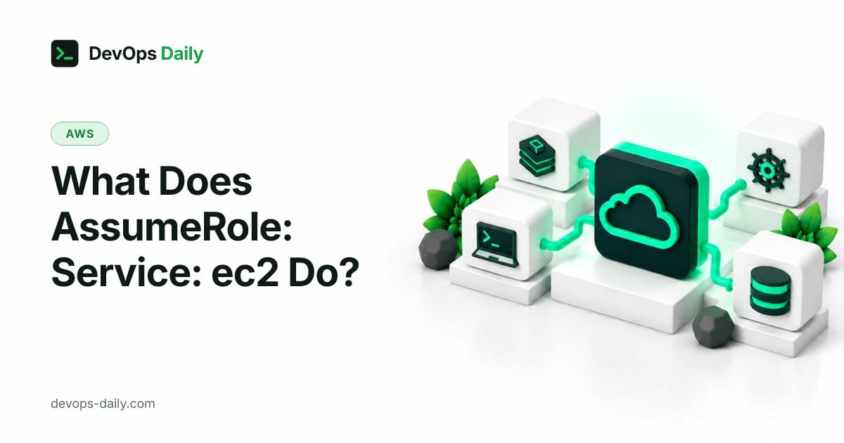 What Does AssumeRole: Service: ec2 Do?