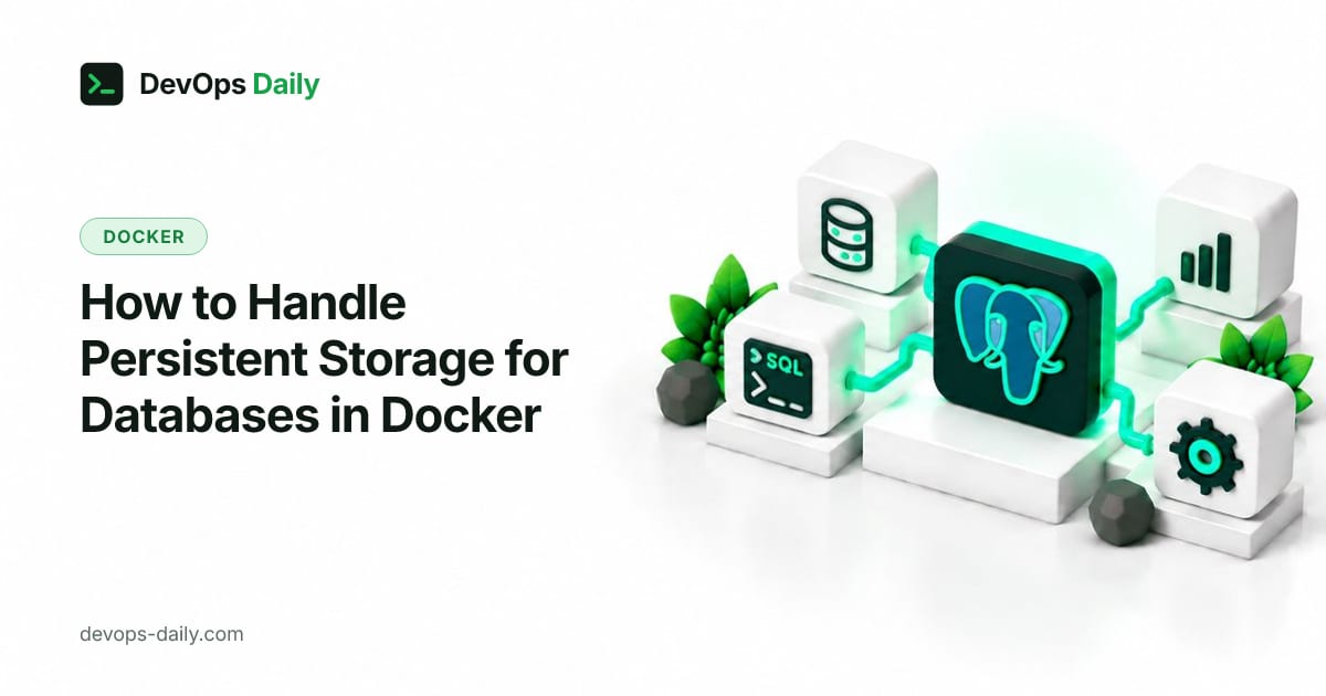 How to Handle Persistent Storage for Databases in Docker