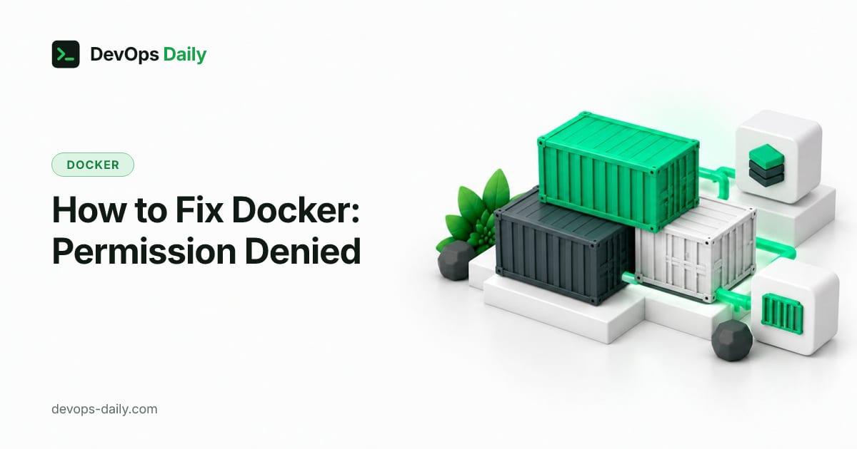 How to Fix Docker: Permission Denied