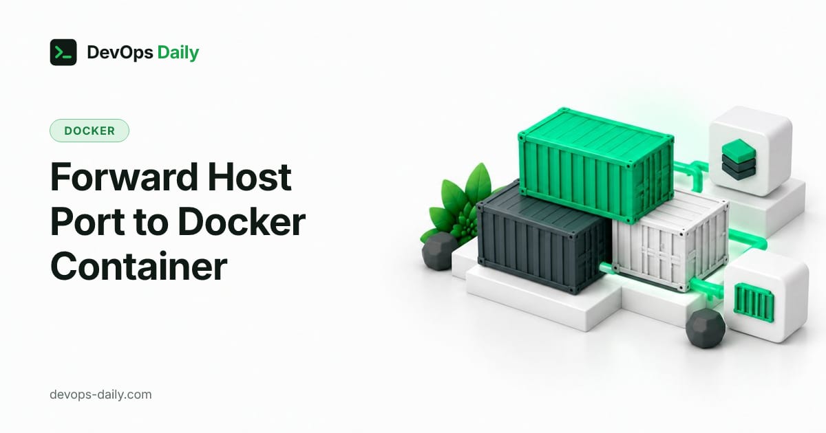Forward Host Port to Docker Container