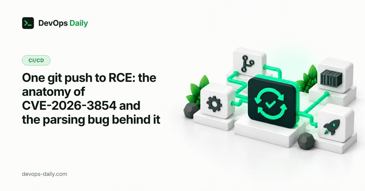 One git push to RCE: the anatomy of CVE-2026-3854 and the parsing bug behind it