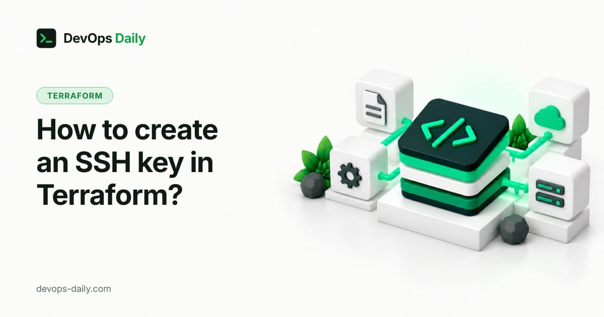 How to create an SSH key in Terraform?