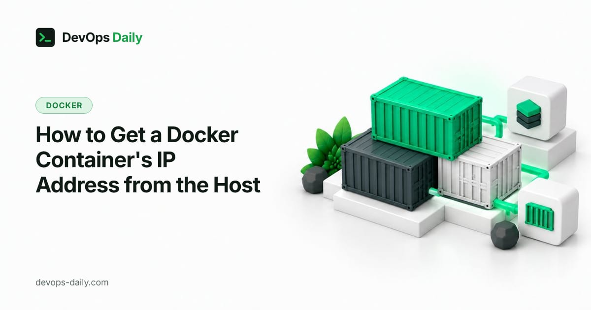 How to Get a Docker Container's IP Address from the Host