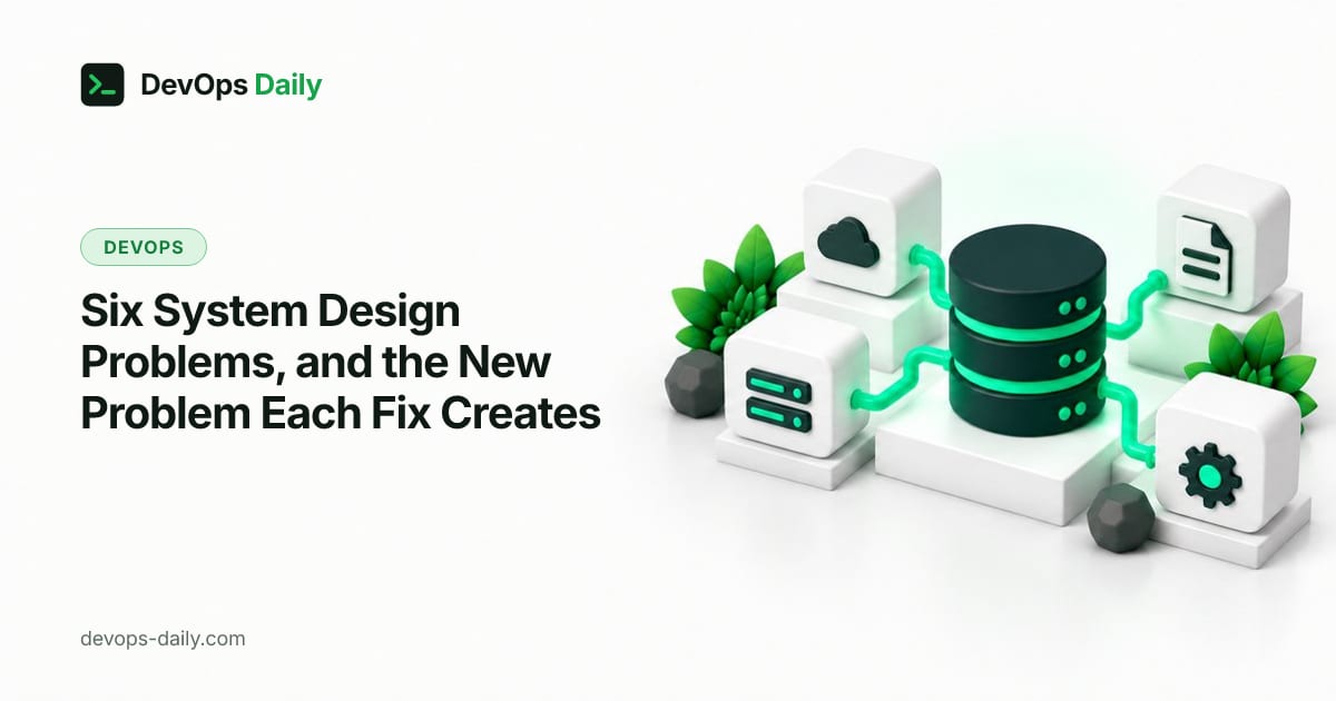 Six System Design Problems, and the New Problem Each Fix Creates
